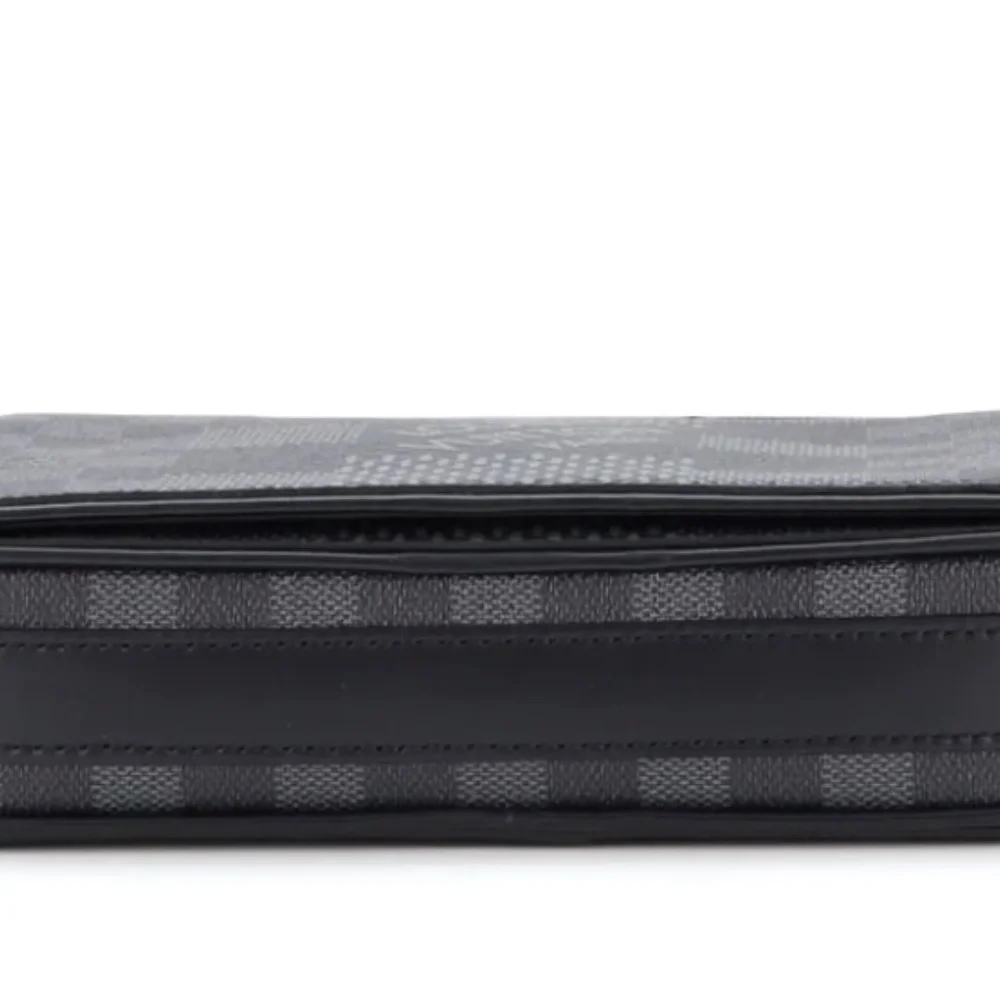 Studio messenger bag limited edition Damier graphite 3D - Picture 4 of 7